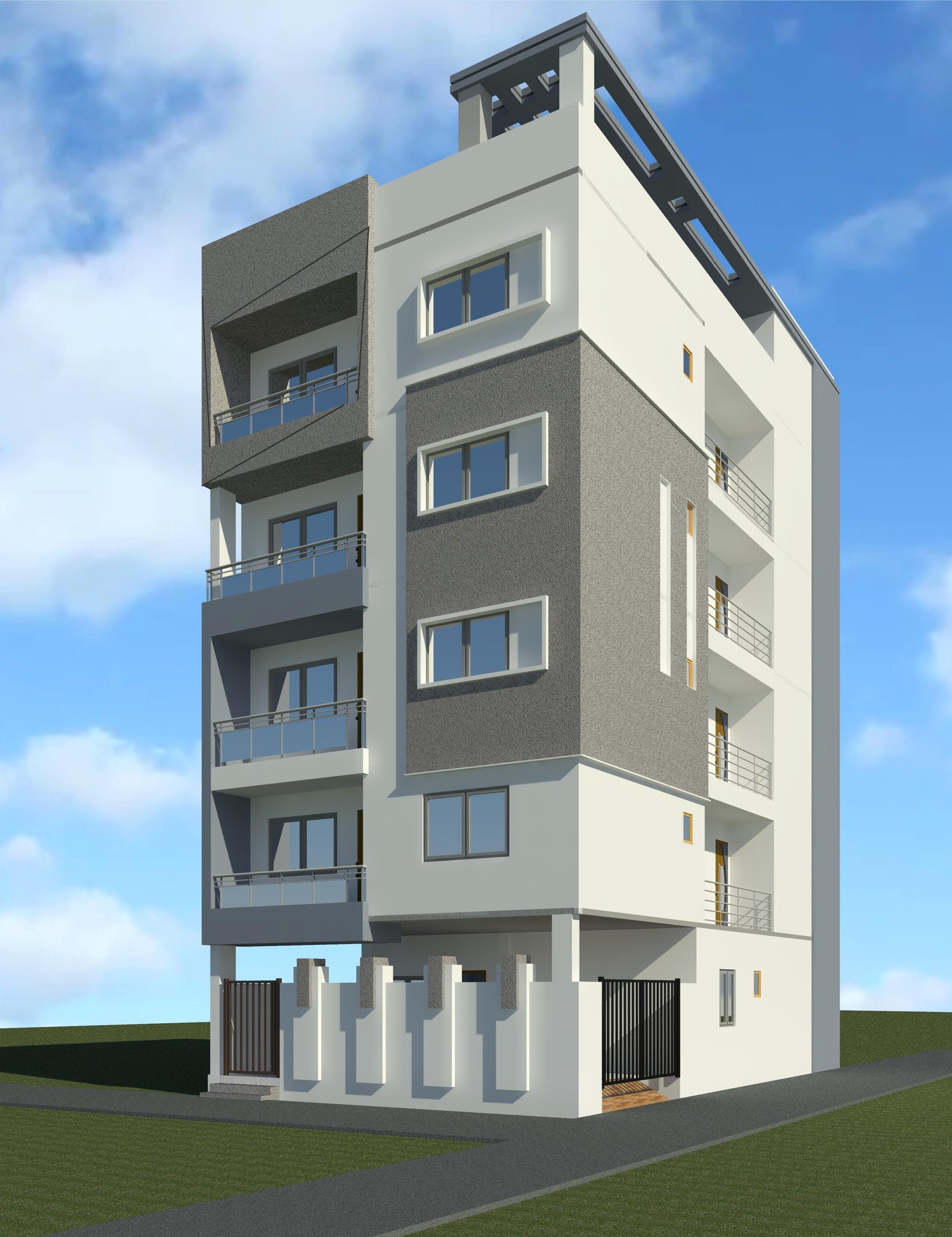 Oceanview Architectural Tower