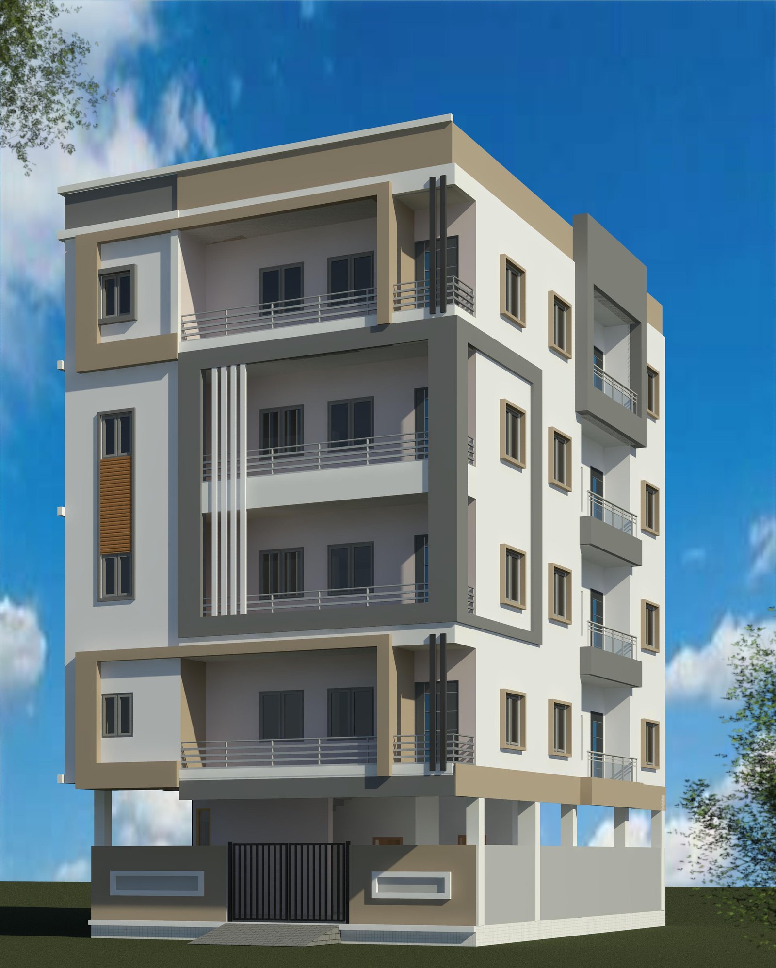 Oceanview Architectural Tower