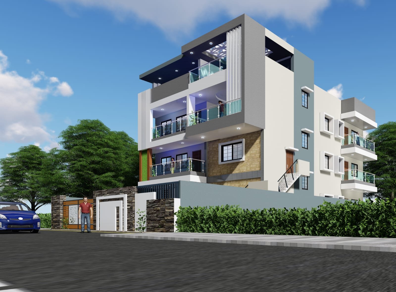 Oceanview Architectural Tower